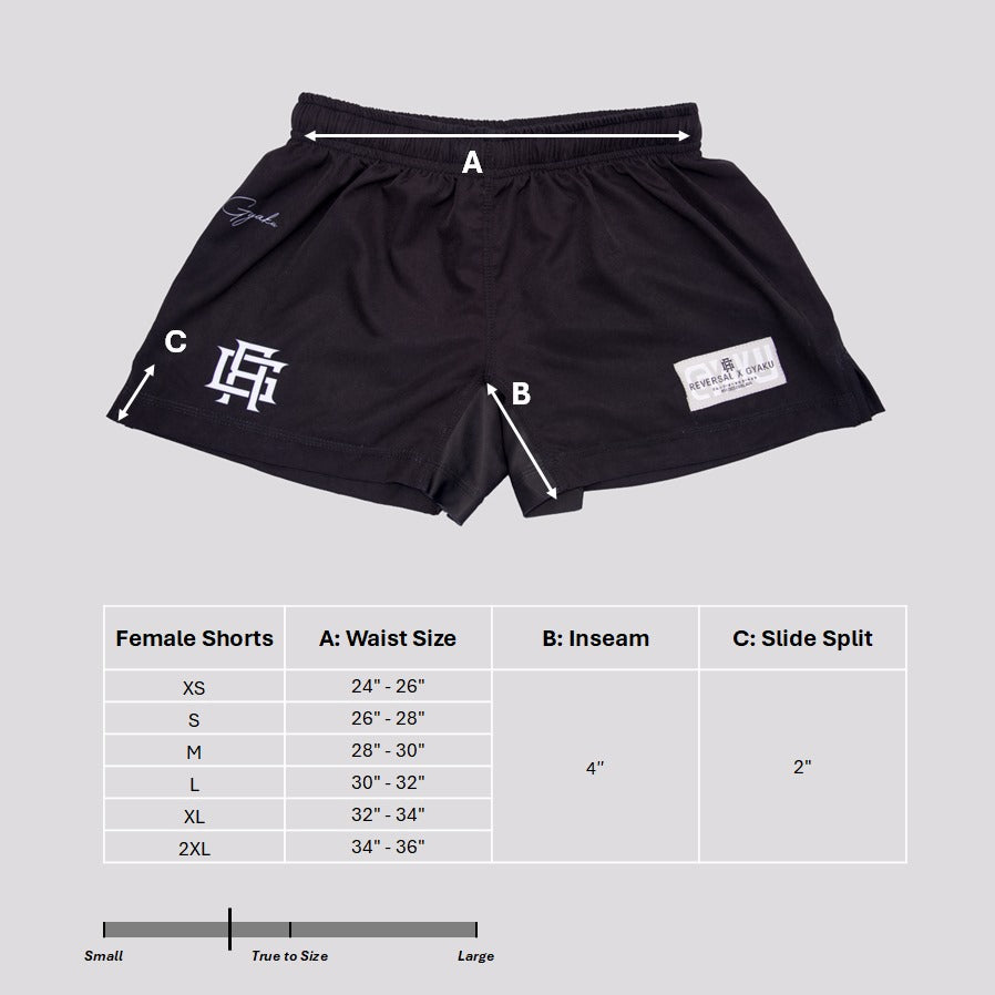 Women's STAPLE Grappling Shorts - IT'S WEDNESDAY