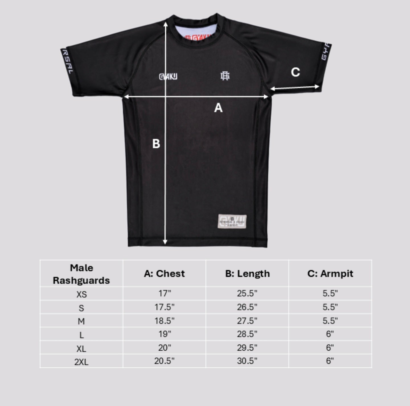 Men's Apex White Ranked Rashguard