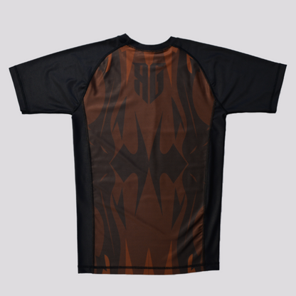 Men's Apex Brown Ranked Rashguard