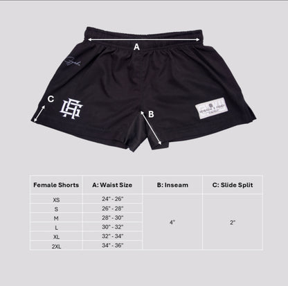 Women’s ICON Grappling Shorts - Blood