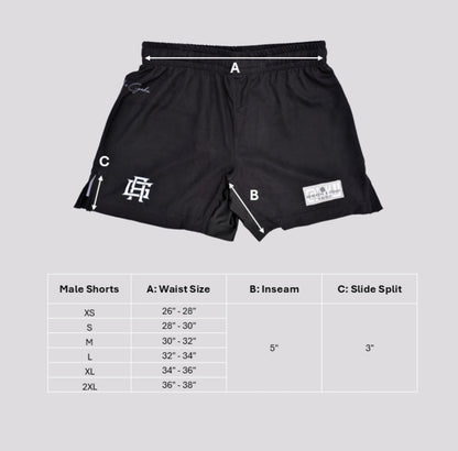 Men's ICON Grappling Shorts - Blood